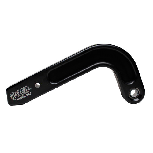 WEHRS MACHINE J-Bar Aluminum Panhard Bar - 13.5 inches Long with 4-inch Drop and Spherical Bearing