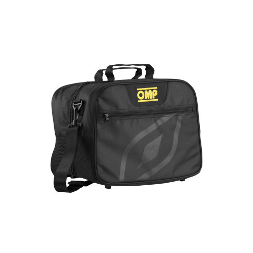 OMP Racing Inc. Helmet Bag with Zipper Closure and Nylon Construction