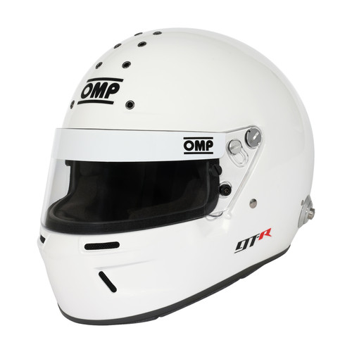 OMP Racing GT-R White Large FIA 8859/SA2025 Full Face Helmet