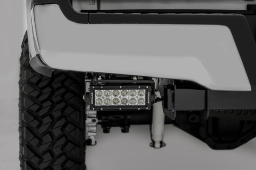 Zroadz (T-Rex) Z385471 Rear Bumper LED Bracket in Black - Mild Steel, Bolt-On Installation