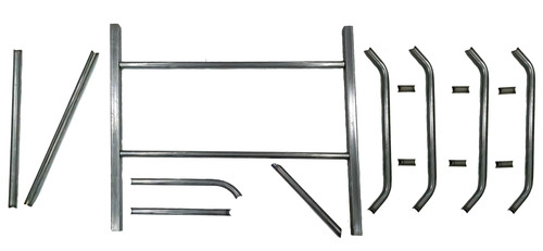 ALLSTAR Performance Weld-On 1.75 Inch Diameter Steel Roll Cage Strut Kit for Cavalier