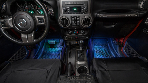 Rugged Ridge Courtesy LED Light Kit for Jeep Wrangler 2007-2021 & Gladiator 2020-2021 - Part #11250.09