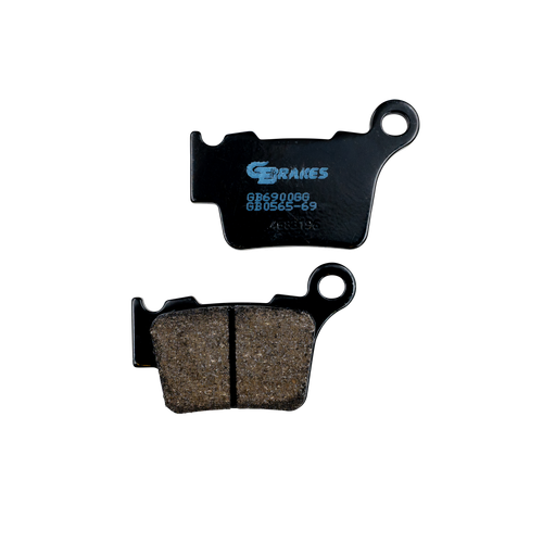 GBRAKES GB0565-69 Semi Metallic Brake Pads for Bikes – OE Replacement with Low Dust & Long Life