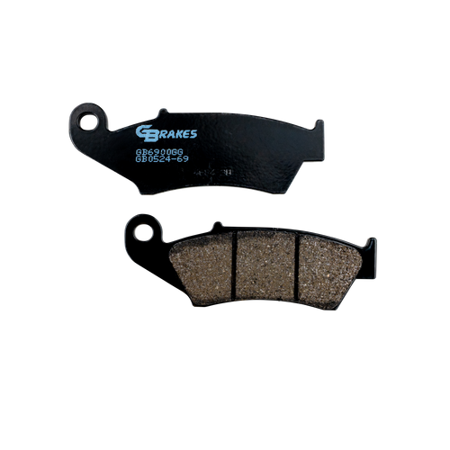 GBRAKES Part GB0524-69 Semi Metallic Brake Pads for Enhanced Performance