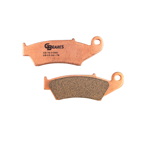GBRAKES Part GB0524-76 Front and Rear Brake Pads for Motorcycles - Enhanced Performance and Reliability
