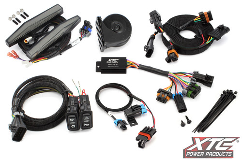 XTC Power Products ATS-POL-RAN570-DRL Self-Canceling Turn Signal System with 6-Inch Front Sequential LED Lights for UTVs