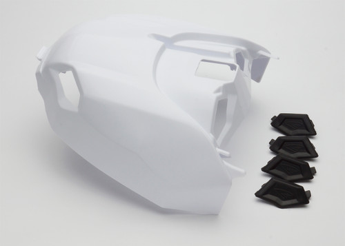 CYCRA Vented Air Box Cover with Plugs – White, Part Number 1CYC-1789-30