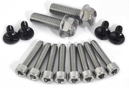 CYCRA Replacement Hardware Series 1 Black and Silver - Part Number 1CYC-1006-02