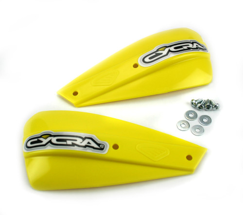 CYCRA Replacement Handshield Low Profile Enduro Yellow - Part Number 1CYC-1115-55