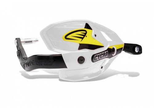 Cycra Probend Ultra Bar Pack White with 1CYC-7507-42 Handguards