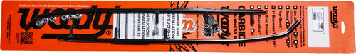 Woodys 4-Inch Carbide Arctic Runner for Snowmobiles - Part EAT3-7050