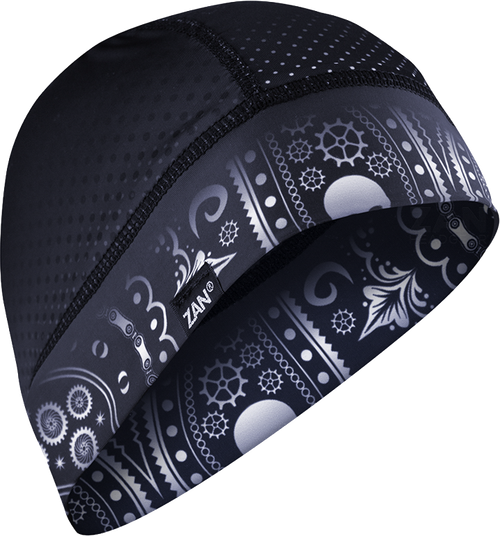 ZAN Archtech Liner/Beanie Classic Carbon Halftone – Comfortable Thermal Headwear