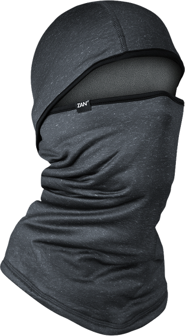 ZAN Sportflex Convertible Balaclava Fleece in Charcoal Heather – WBSF410