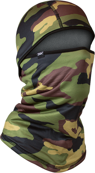 ZAN Sportflex Convertible Balaclava Fleece Camo WBSF118