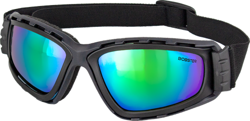 Bobster BFD002 Freedive Goggles M Black Gray with Blue/Green Reflective Coating