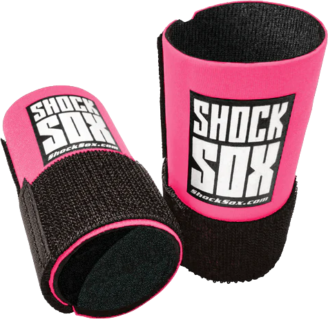 Shock Sox 4-Inch Pink Fork Seal Protectors by SHOCK SOX for 50-65cc Bikes