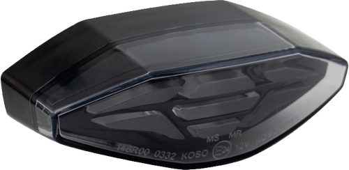 KOSO GT-04 LED Brake and Tail Light with Smoke Lens - Part HB039000