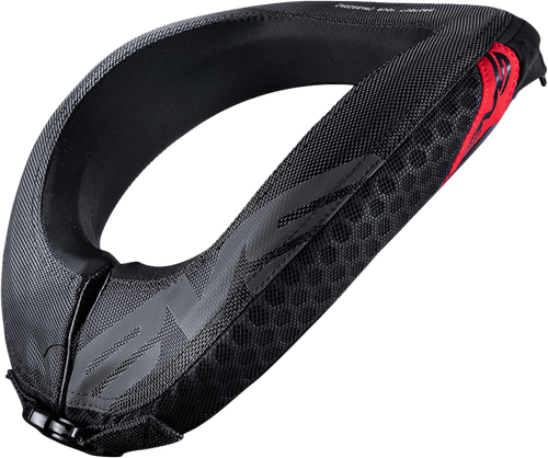 EVS R2 Race Collar Black for Adults - Enhanced Neck Support and Safety