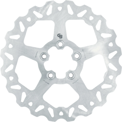 GBRAKES GBD9019X 11.5-Inch Solid Wave Rear Stainless Steel Brake Rotor with 2.22-Inch Inner Bore