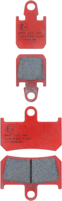 BREMBO Prime SA Brake Pads Sintered 07YA46SA for Enhanced Stopping Power