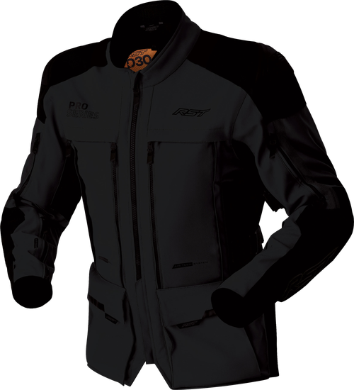 RST Women's Pro Series Adventure D3O Jacket - Black Textile, Part Number 103628BLK-10