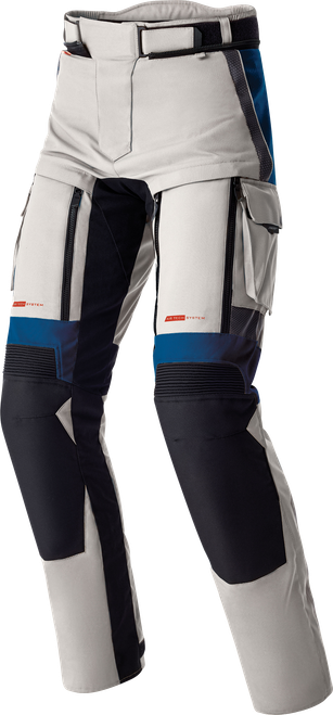 RST Ps Adventure D3O Pants Silver/Blue Textile Medium for Adventure Touring