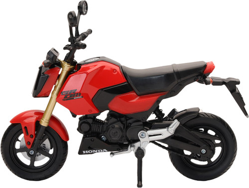 NEW-RAY 1:12 Scale Honda Grom Replica in Red (Part Number 58503A)