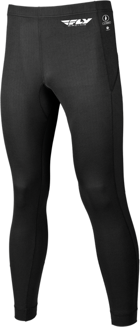 Fly Racing 354-6404X Heavyweight Baselayer Pant for Men, Black, XL