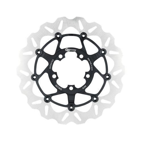 GBRAKES GBDU040 Wave Rotor Front for Enhanced Braking Performance