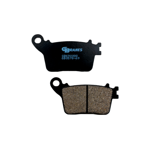 GBRAKES GB0578-69 Semi Metallic Brake Pads for Enhanced Stopping Power