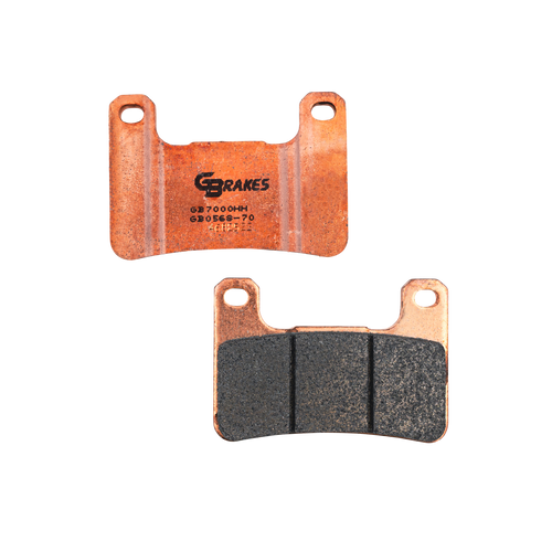 GBRAKES GB0568-70 Sintered Brake Pads for Enhanced Stopping Power