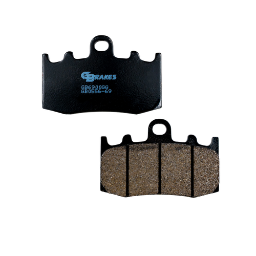 GBRAKES GB0556-69 Semi Metallic Brake Pads for Reliable Stopping Power
