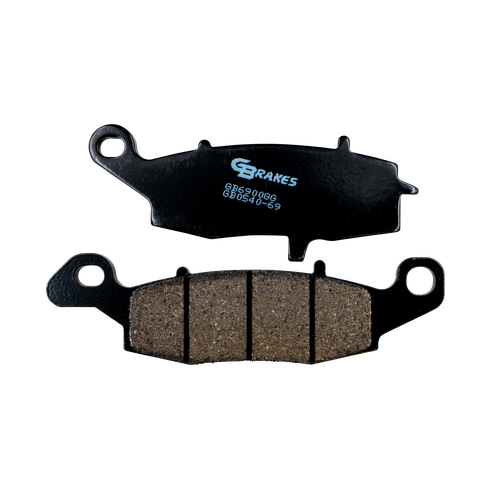 GBRAKES GB0540-69 Semi Metallic Brake Pads for Reliable Stopping Power