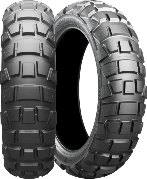 Bridgestone Battlax Adventurecross AX41 Rear Tire 120/80-18 for Off-Road and On-Road Performance