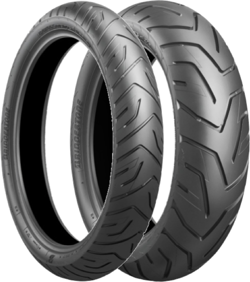 Bridgestone Battlax Adventure A41 Front Tire 110/80R18 58H - Reliable Touring Performance