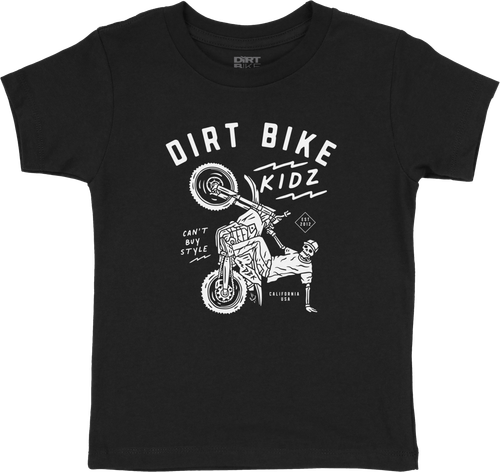 DBK 12 O'clock Toddler Tee Black - Part Number TT-12OCLOCK-2T