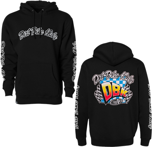 DBK Clean Win Hoodie Black Large - Comfortable Cotton-Poly Blend Sweatshirt