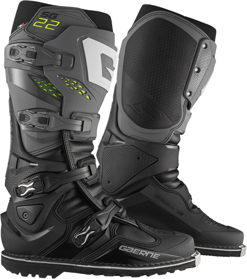 GAERNE Sg 22 Gore Tex Enduro Boots Anthracite and Black, Size 11