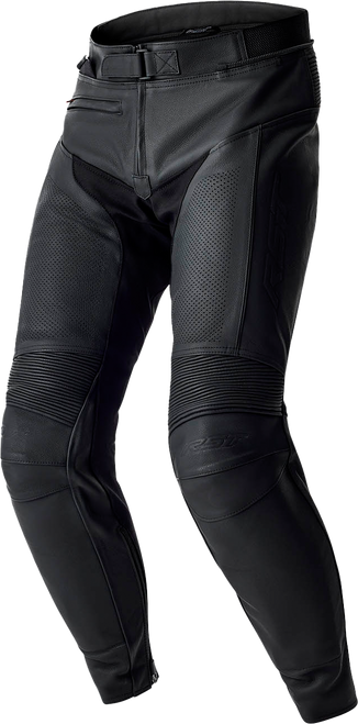 RST T2 D3o Leather Pants Black 2XL - Durable Motorcycle Riding Gear