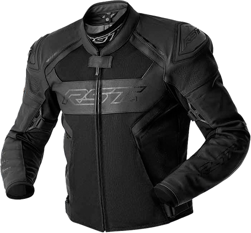 RST S1 D3o Mesh Leather Jacket Black - Part Number 103606BLK-50