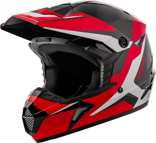 GMAX MX-46 Cyclus Hemet Black/Red XL Motorcycle Helmet with 19 Vents and Removable Interior