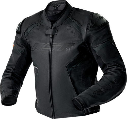 RST S1 D3o Leather Jacket Black XL - Durable Motorcycle Gear