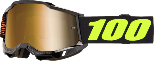 100 Percent Accuri 2 Goggle Fairbanks Mirror True Gold Lens - Enhanced Visibility and Comfort