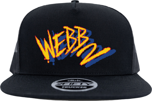 DBK Rad CW2 250 Trucker Hat in Black - Comfortable and Stylish Headwear