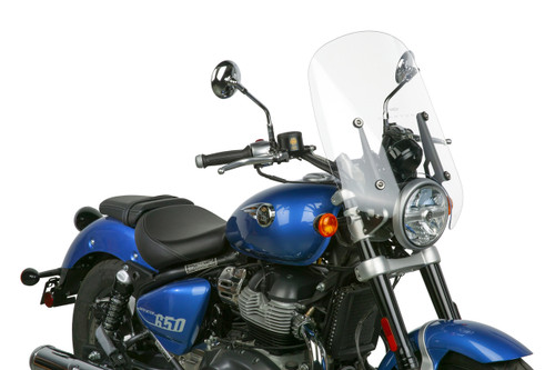 NATIONAL CYCLE N21304 Vstream Windscreen Sport Clear - Enhanced Wind Protection for Motorcycles