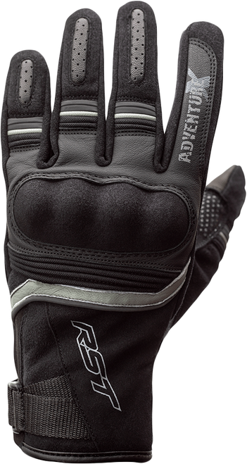 RST Adventure X CE Glove Black Medium - Enhanced Safety and Comfort