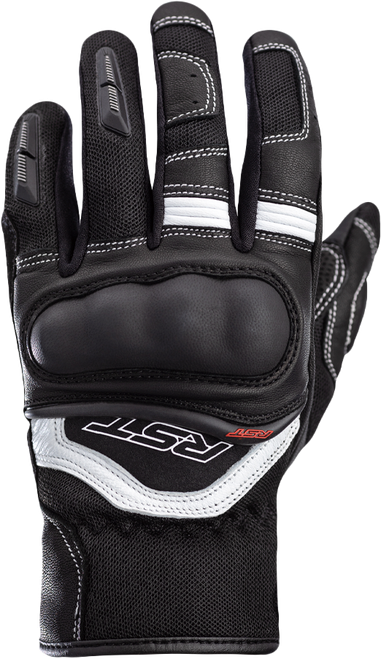 RST Urban Air 3 Mesh Ce Glove Black/White Medium - Breathable Motorcycle Gloves