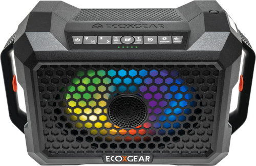 ECOXGEAR Defender Black Oak Portable Waterproof Bluetooth Speaker GDI-EXDFNR01