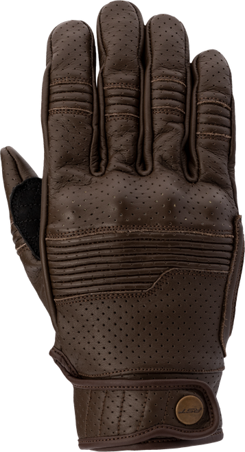 RST Roadster 3 CE Glove Brown Small - Protective Motorcycle Glove for Riders