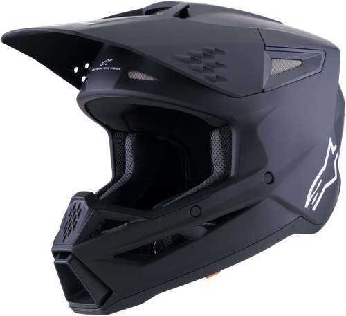 Alpinestars SM3 Solid Helmet Black Matte - Part Number 8300326-110-S